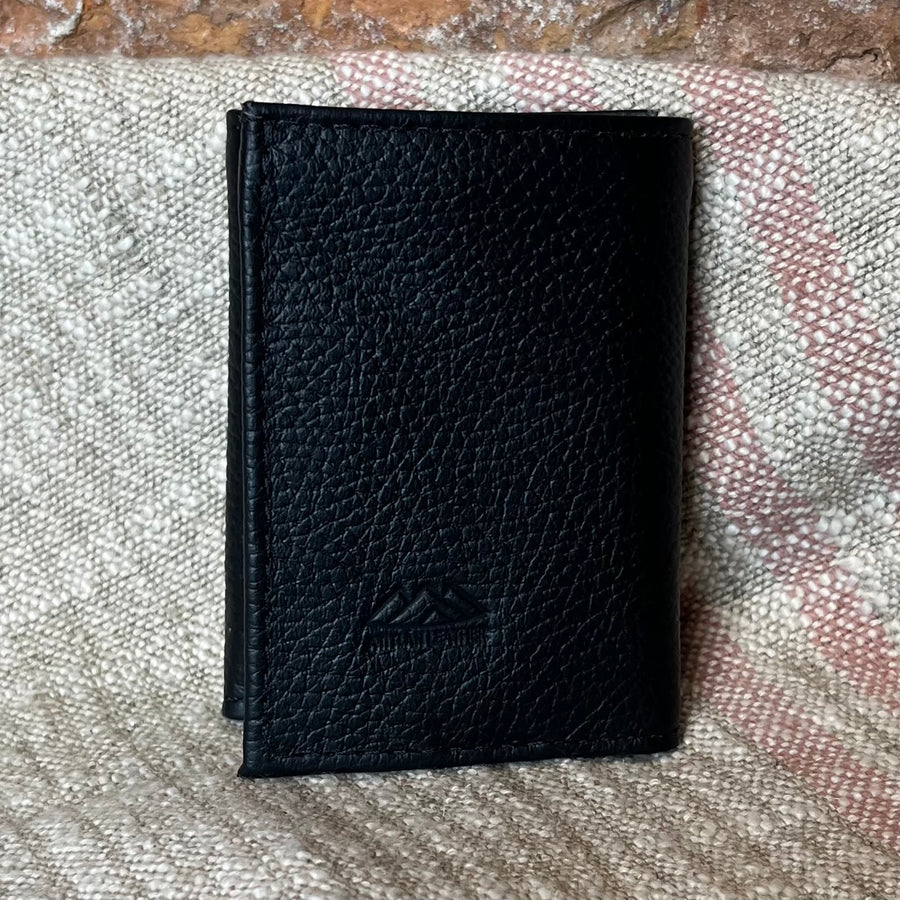 Handmade Leather Trifold Wallet