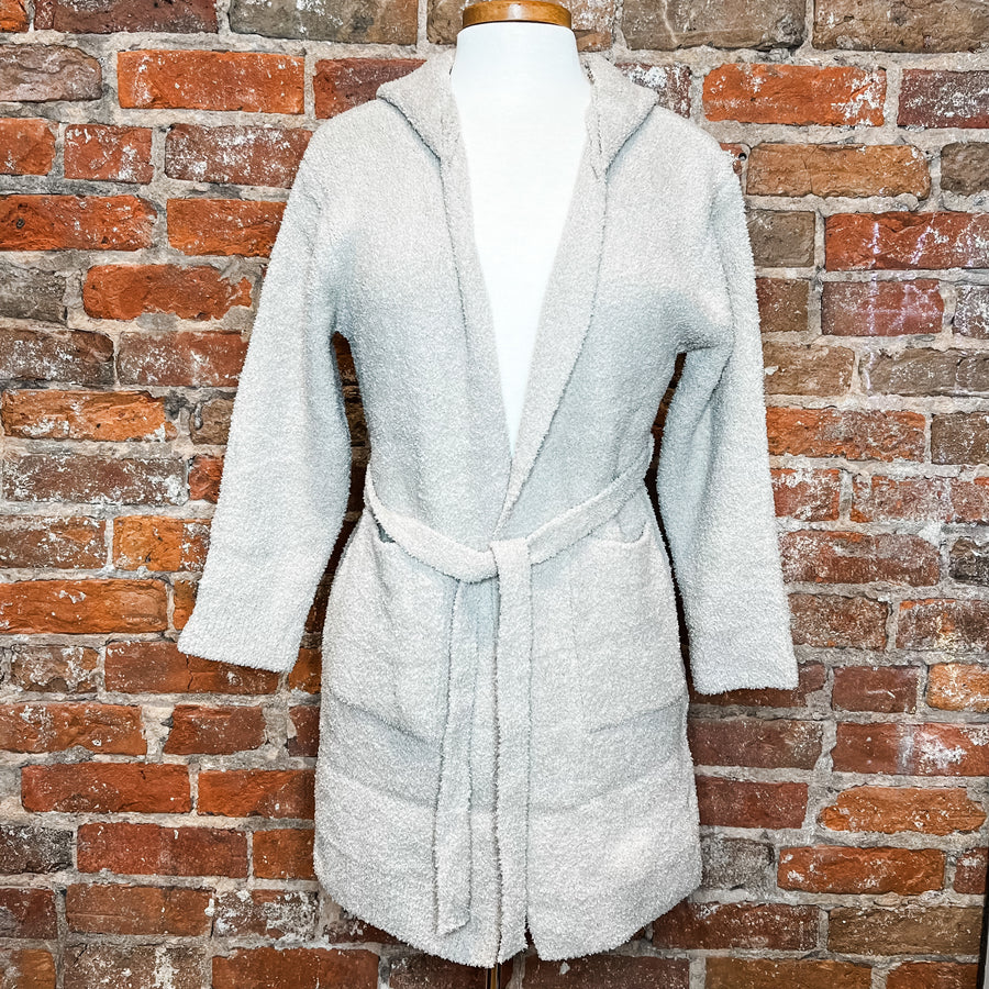 Comfy Luxe Childrens Hooded Robe w/ Pockets