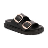 Gen Double Buckle Strapped Sandal