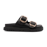 Gen Double Buckle Strapped Sandal