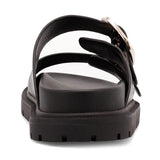 Gen Double Buckle Strapped Sandal