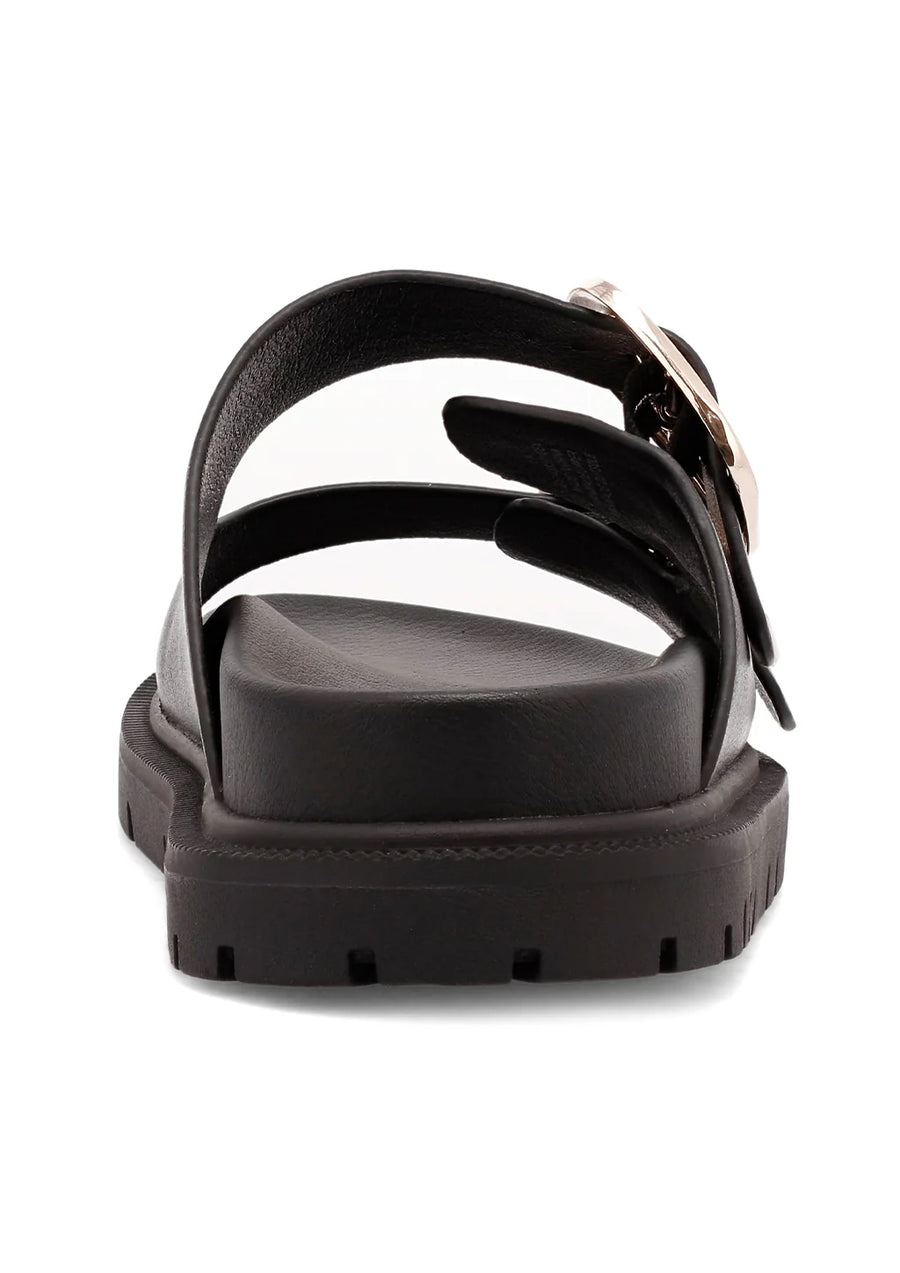 Gen Double Buckle Strapped Sandal