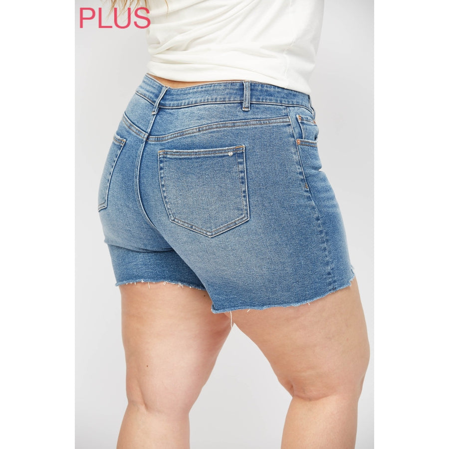 Mica Plus High Rise Cut Off Shorts