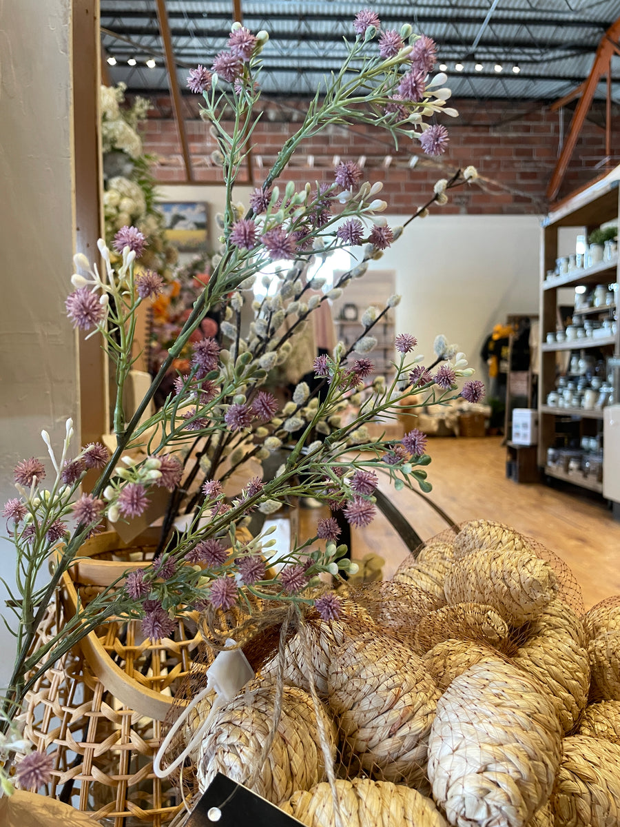 Baby's Breath & White Berry Stem 26"