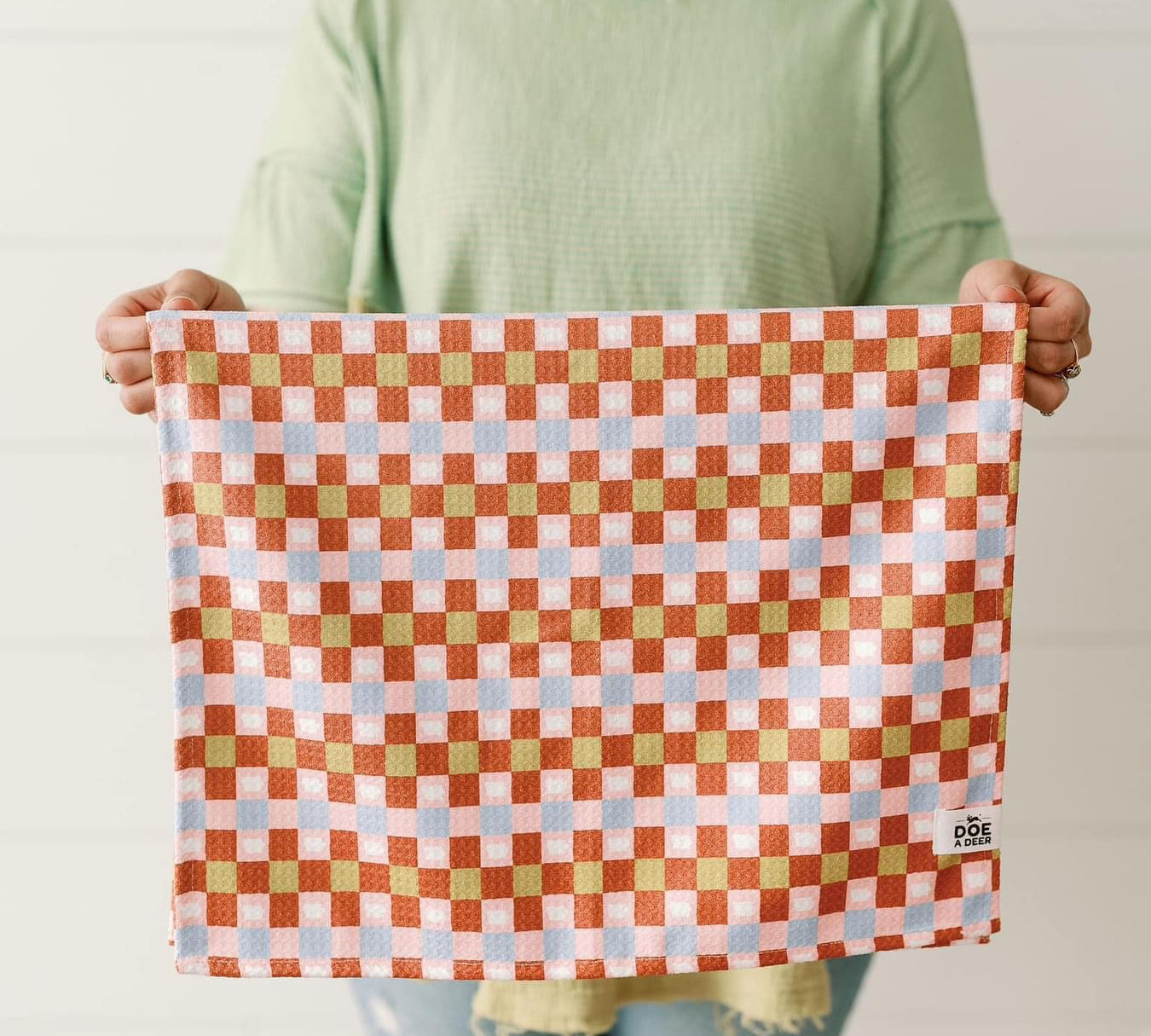 Doe a Deer Waffle Towel