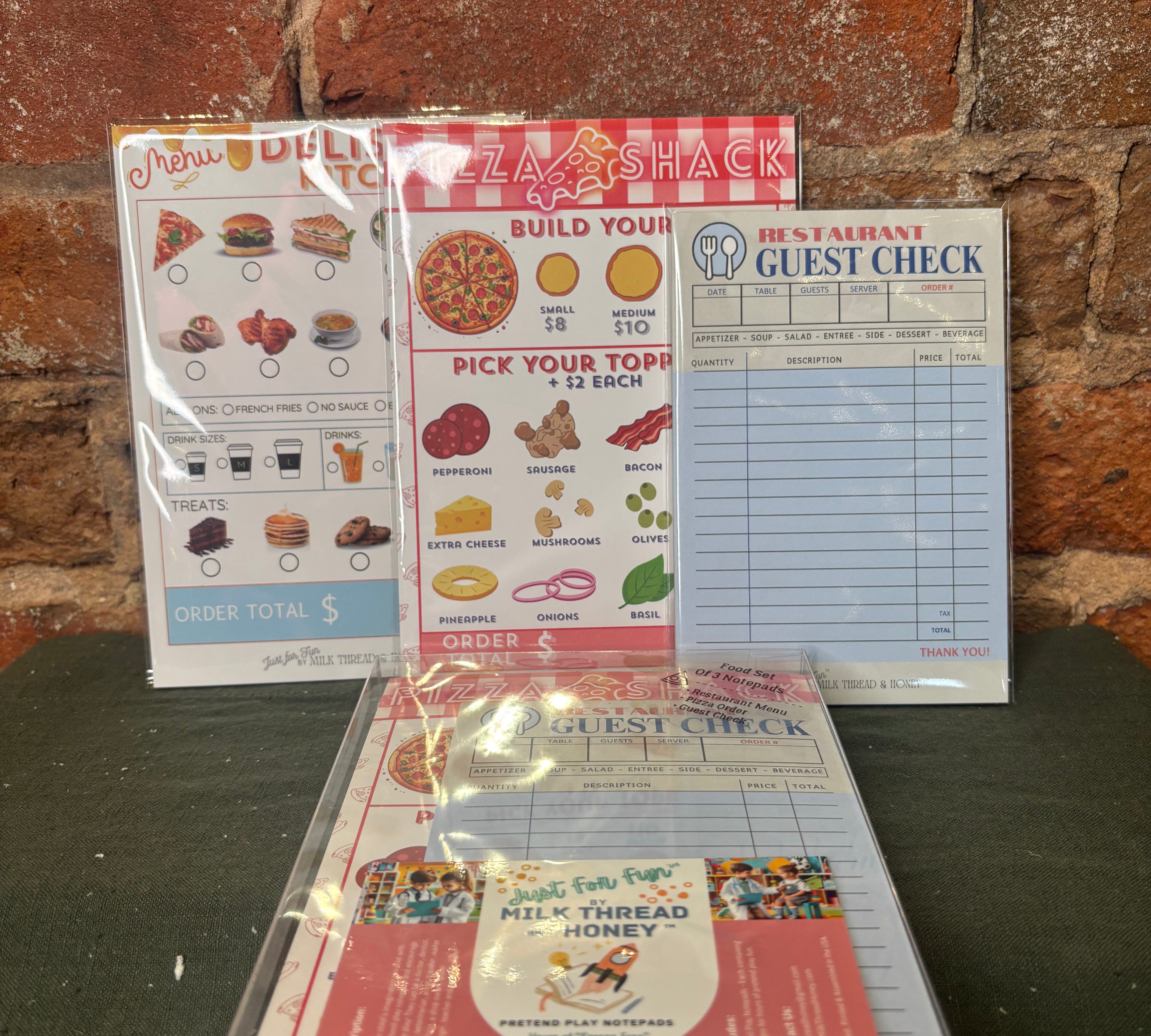 Just for Fun Notepad Set of 3