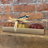 Pumpkin Tea Light Candle Set 1.75”