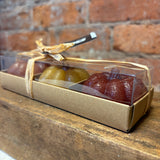 Pumpkin Tea Light Candle Set 1.75”