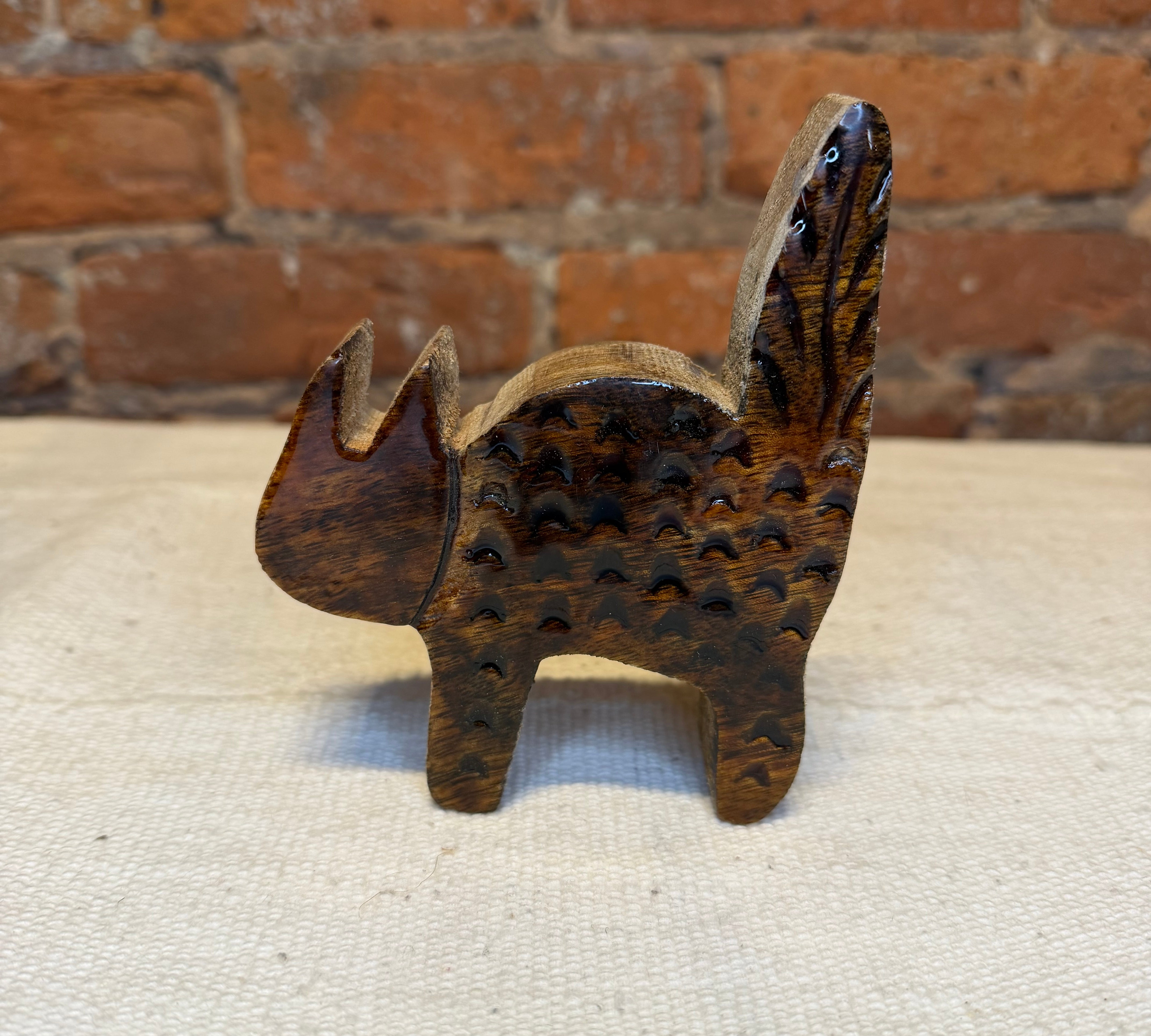 Wooden Cat