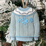 Vintage Resin Winter Sweater Orn 3”