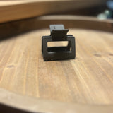 Small Matte Rectangle Hair Claw