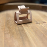 Small Matte Rectangle Hair Claw