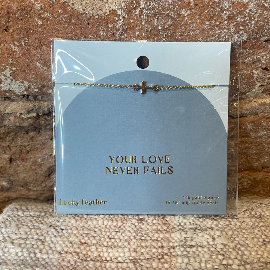 Love Never Fails Necklace