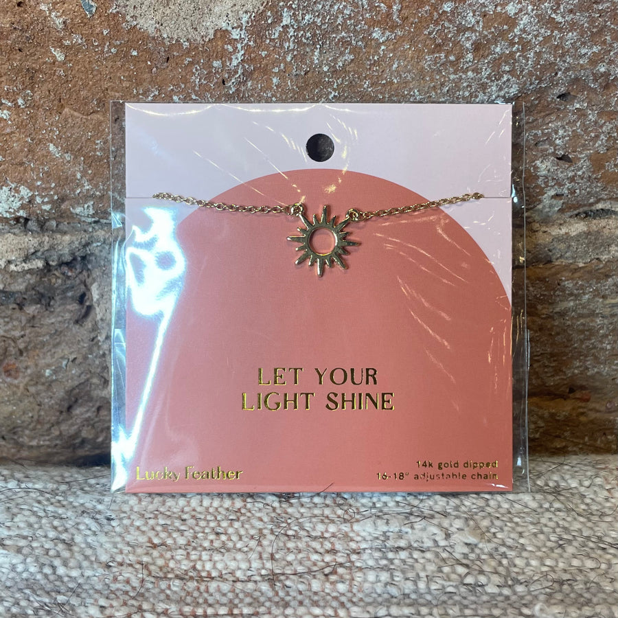 Let Your Light Shine Necklace