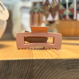 Matte Large Rectangle Hair Claw