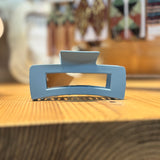 Matte Large Rectangle Hair Claw