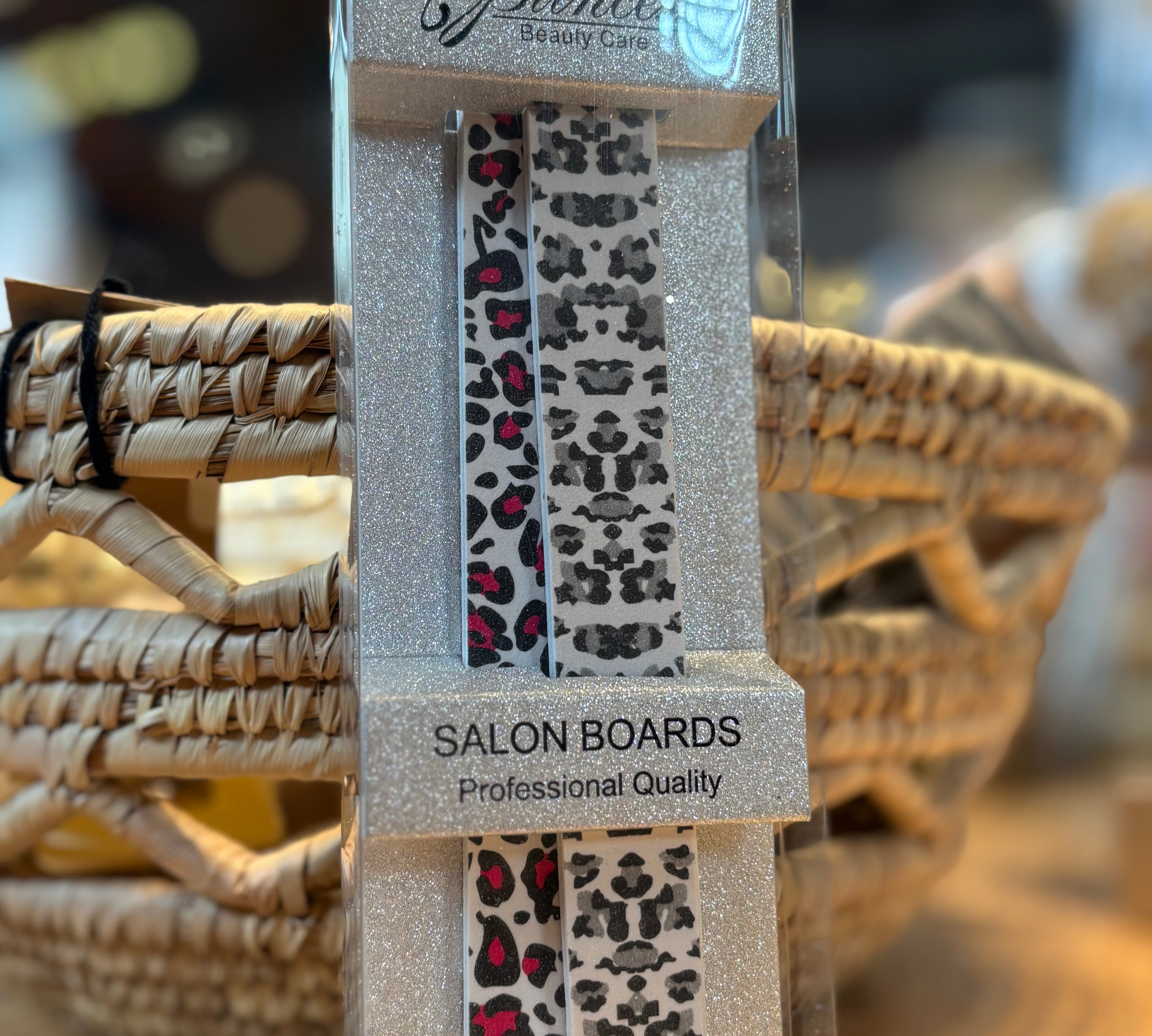 Leopard Nail File Set