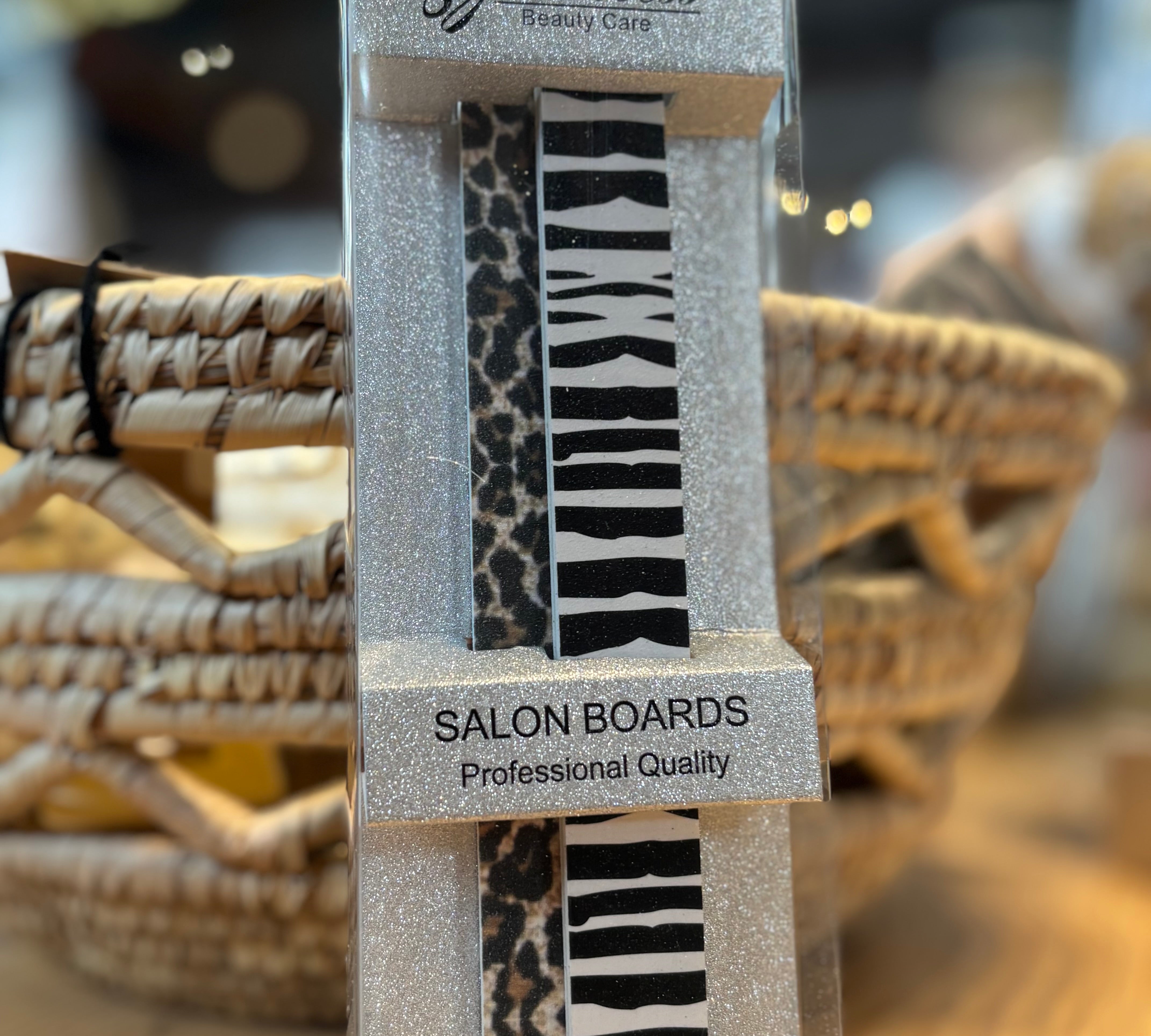 Leopard Nail File Set