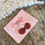 Cherry Coin Purse 8.25x6.5"