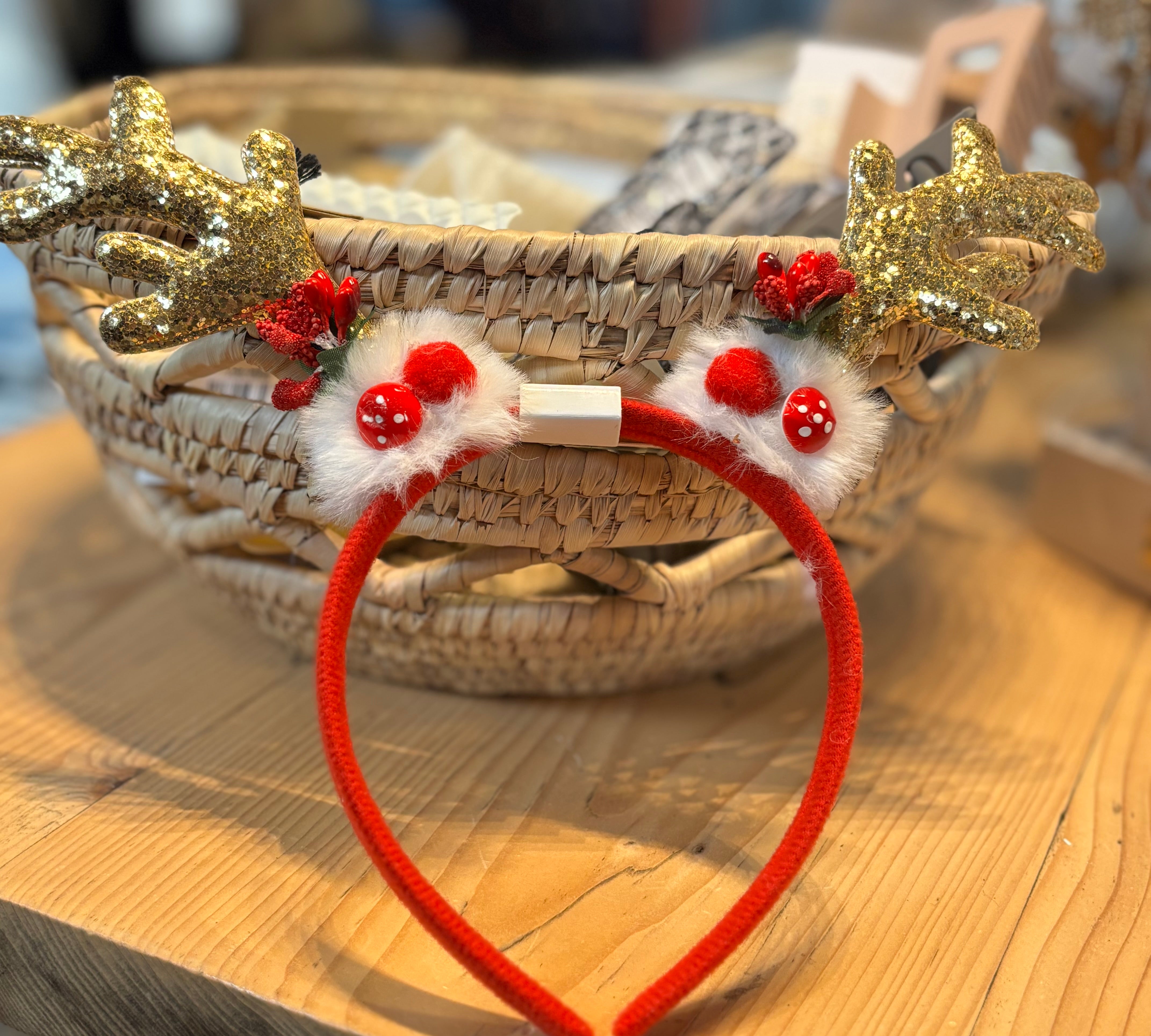 Sparkling Deer Antlers Headband