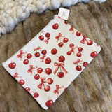 Cherry Coin Purse 8.25x6.5"