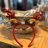 Sparkling Deer Antlers Headband