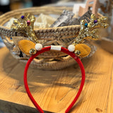 Sparkling Deer Antlers Headband