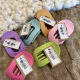 Matte Flat Hair Claw Clip