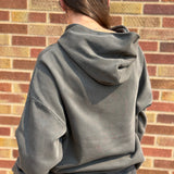 Washed Wolves Semi Cropped Hoodie