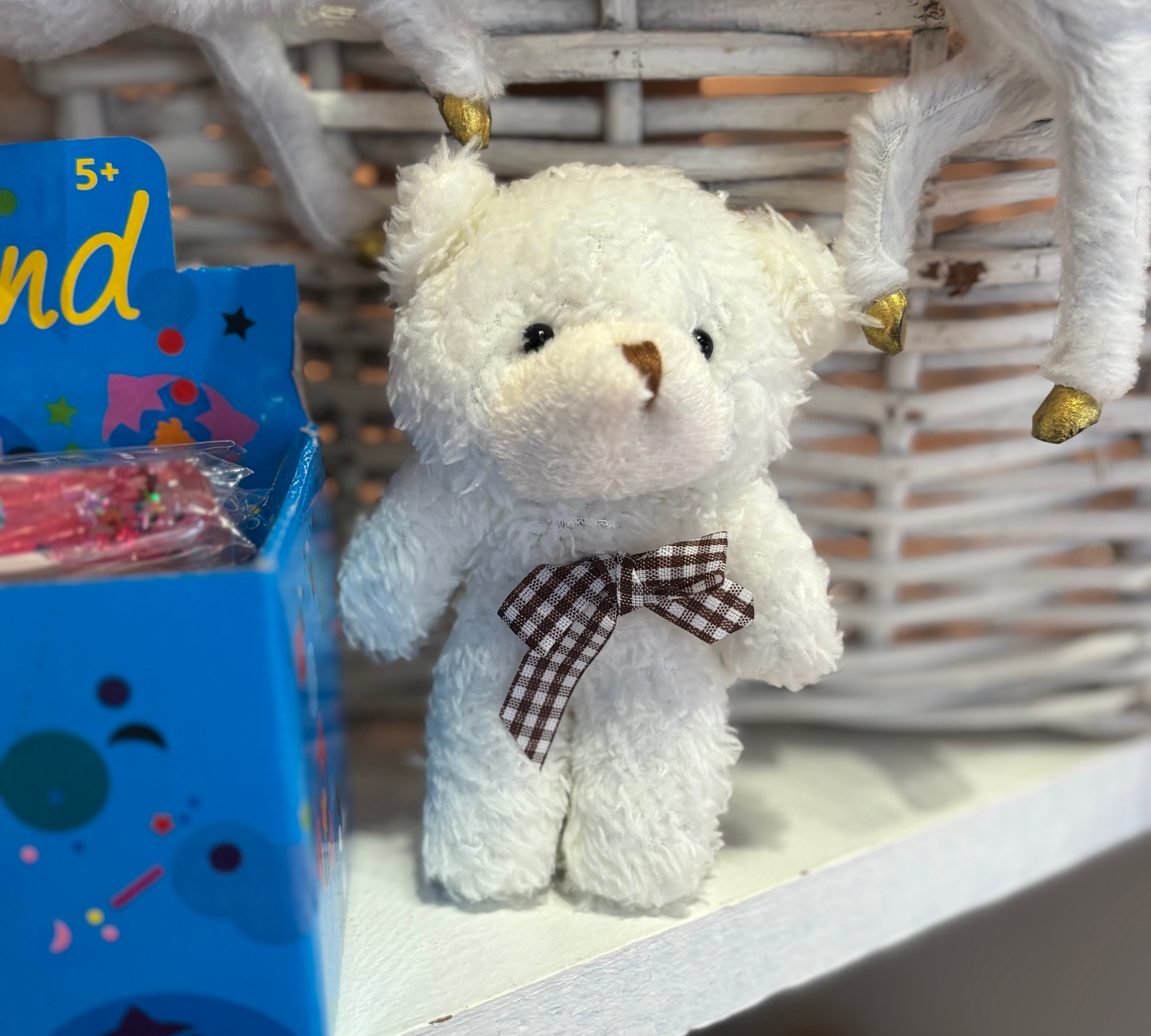 Plush Teddy Bear Keychain