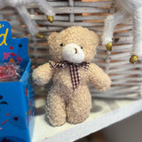 Plush Bear Charm Keychain