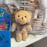 Plush Teddy Bear Keychain