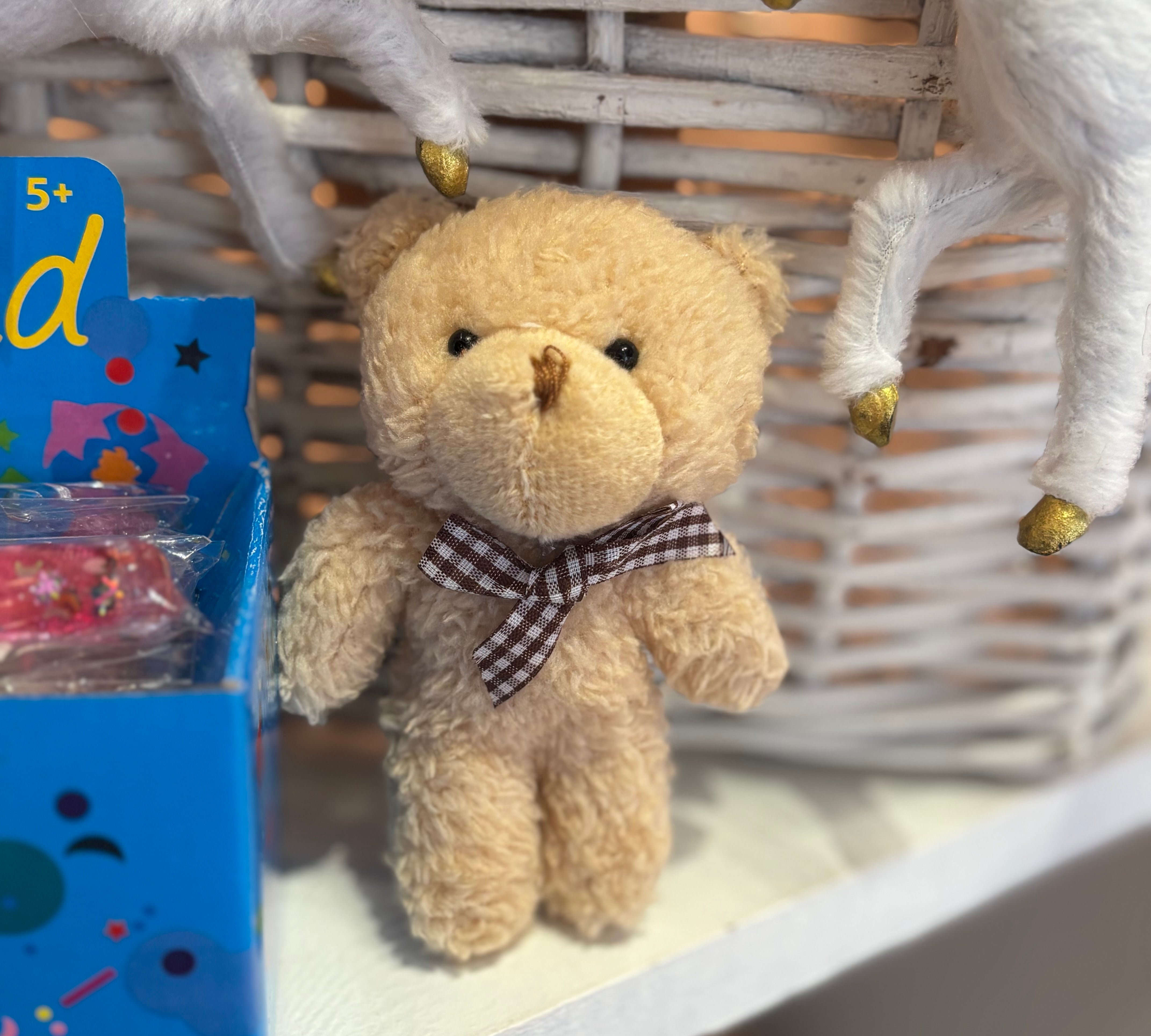 Plush Teddy Bear Keychain