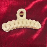 Marble Chain Pattern Hair Claw