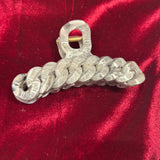 Marble Chain Pattern Hair Claw