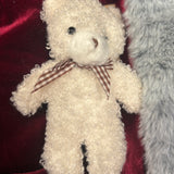 Plush Bear Charm Keychain