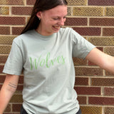 Scripty Monotone Wolves Tee