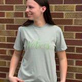 Scripty Monotone Wolves Tee