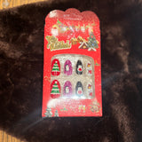 Christmas Theme Press On Nails
