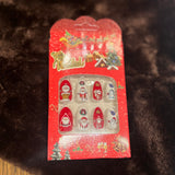 Christmas Theme Press On Nails
