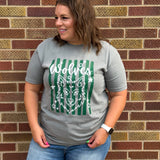 Striped Wolves Spirit Tee