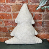 Natural Woven Cotton Tree Pillow 18”