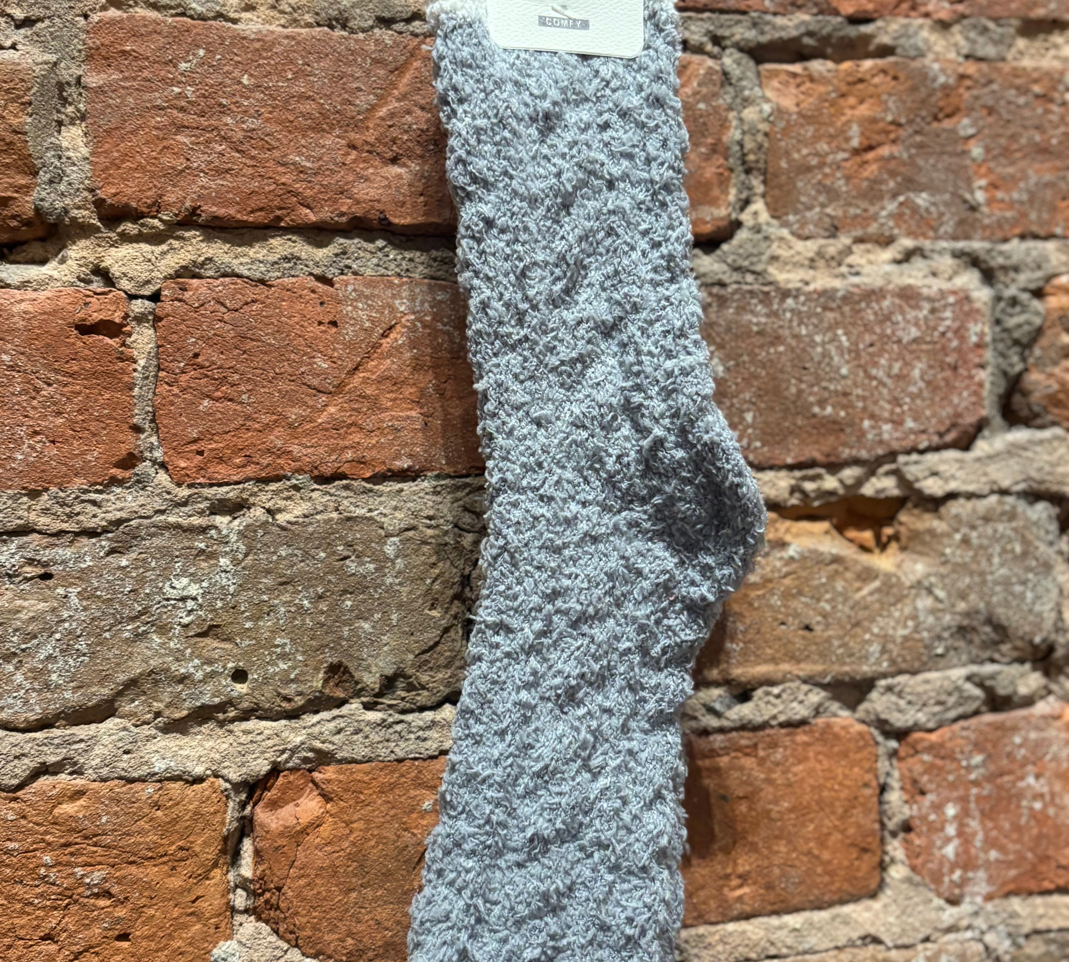 Two Tone Cable Knit Socks