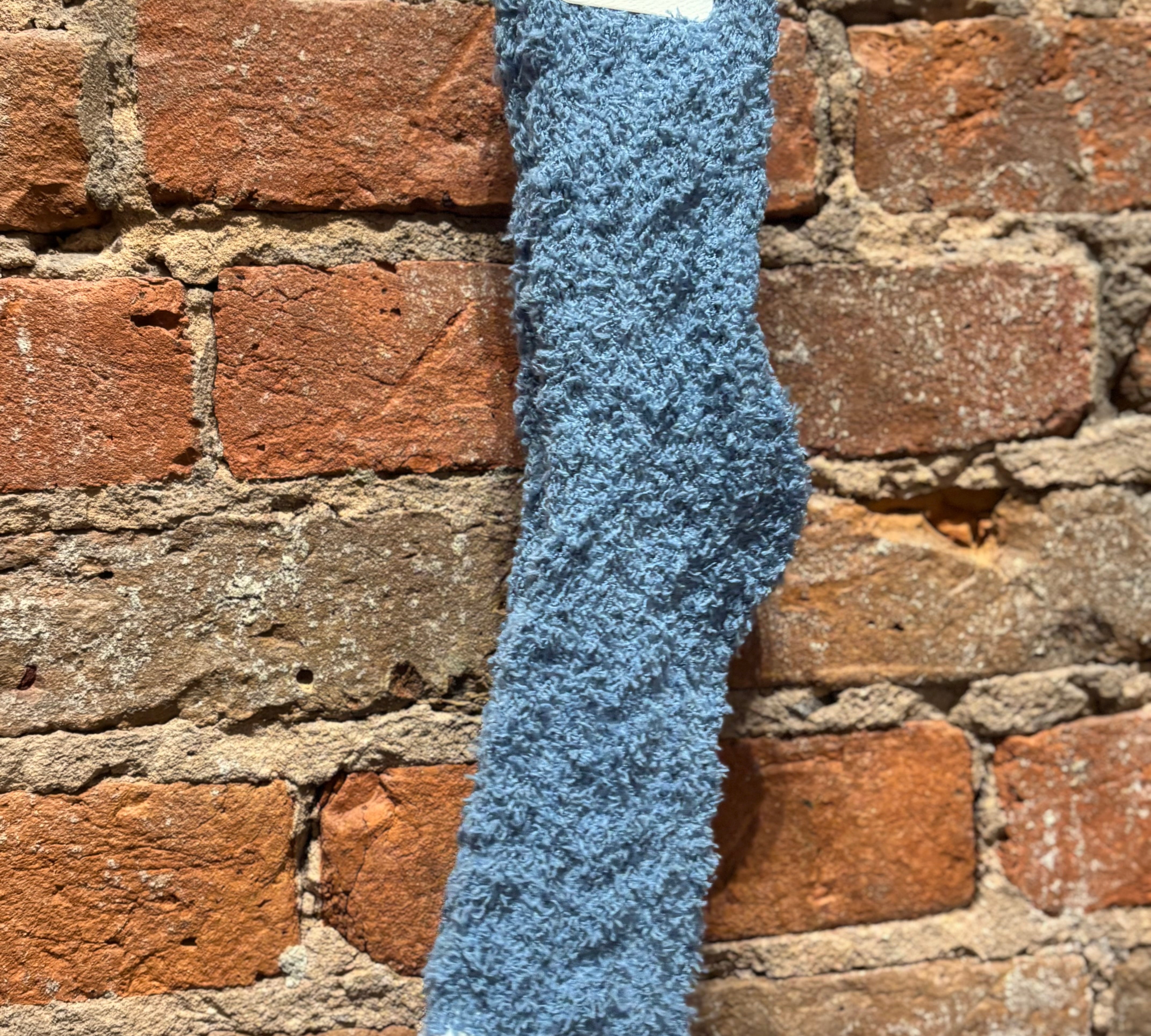 Two Tone Cable Knit Socks