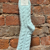 Two Tone Cable Knit Socks
