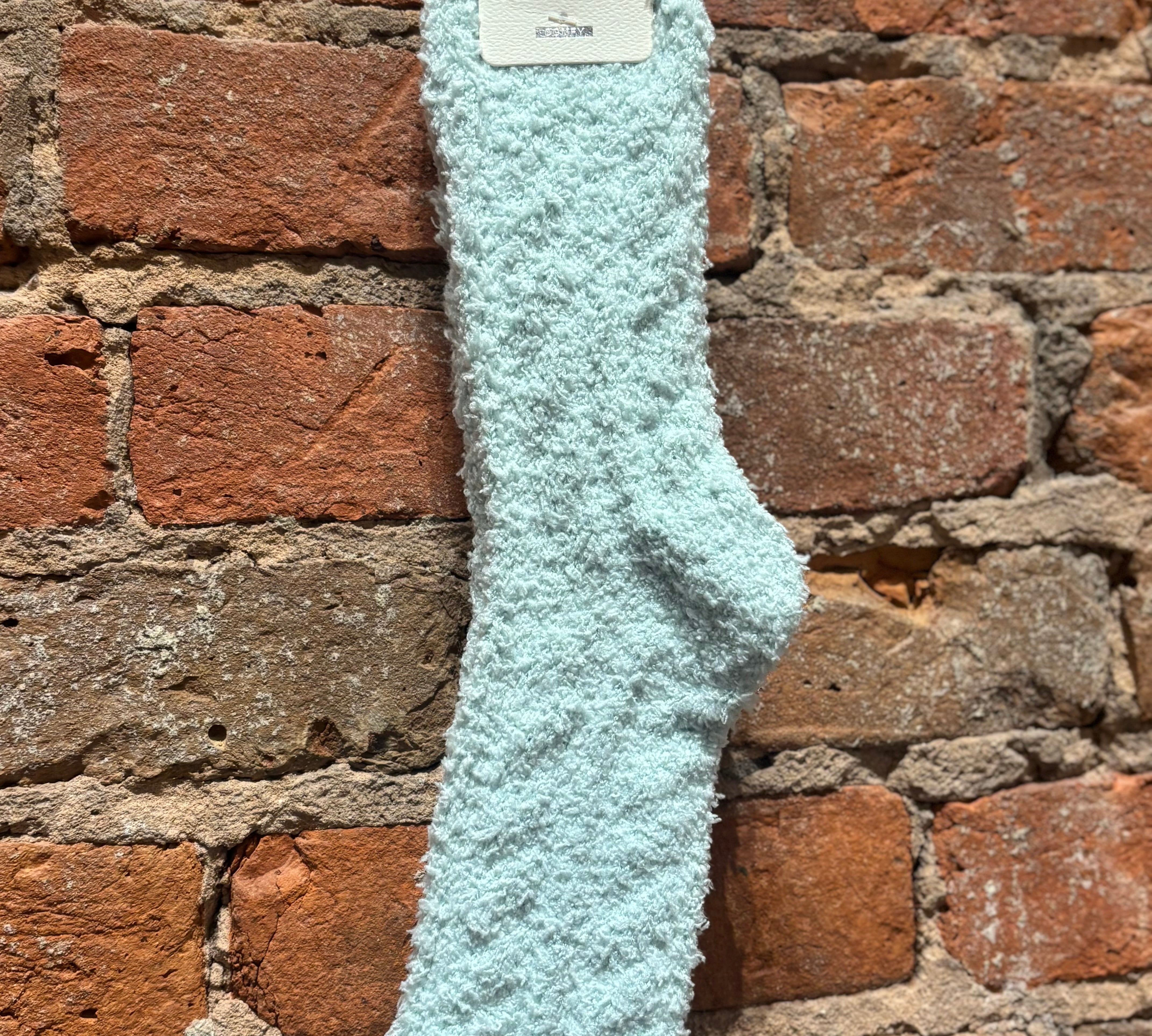 Two Tone Cable Knit Socks