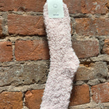 Two Tone Cable Knit Socks