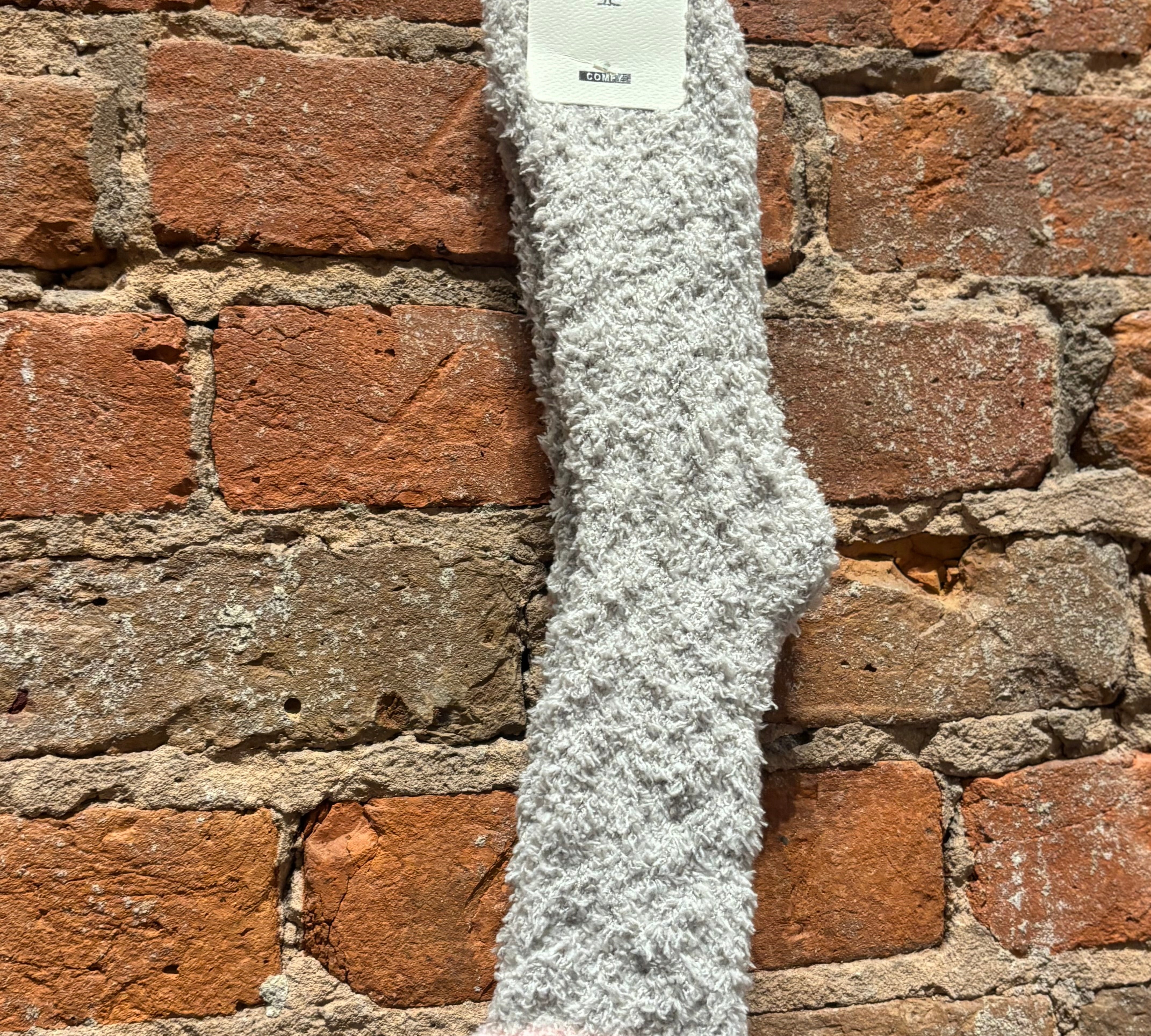 Two Tone Cable Knit Socks