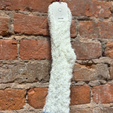 Two Tone Cable Knit Socks