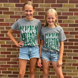 Youth Striped Wolves Spirit Tee